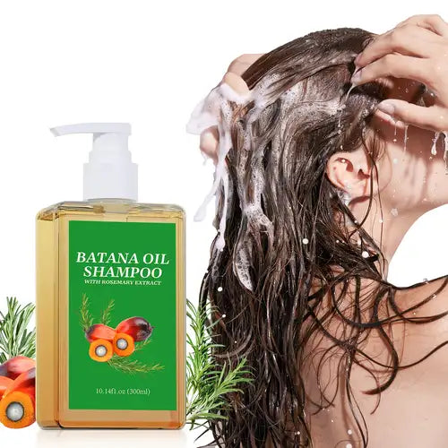 Batana Oil Shampoo — Detén la caída y revive tu cabello desde la raíz