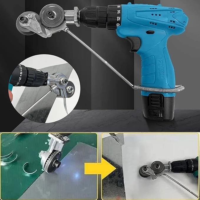 Cortador de Metal Adaptador para Taladro
