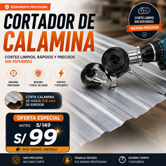 Cortador de calamina