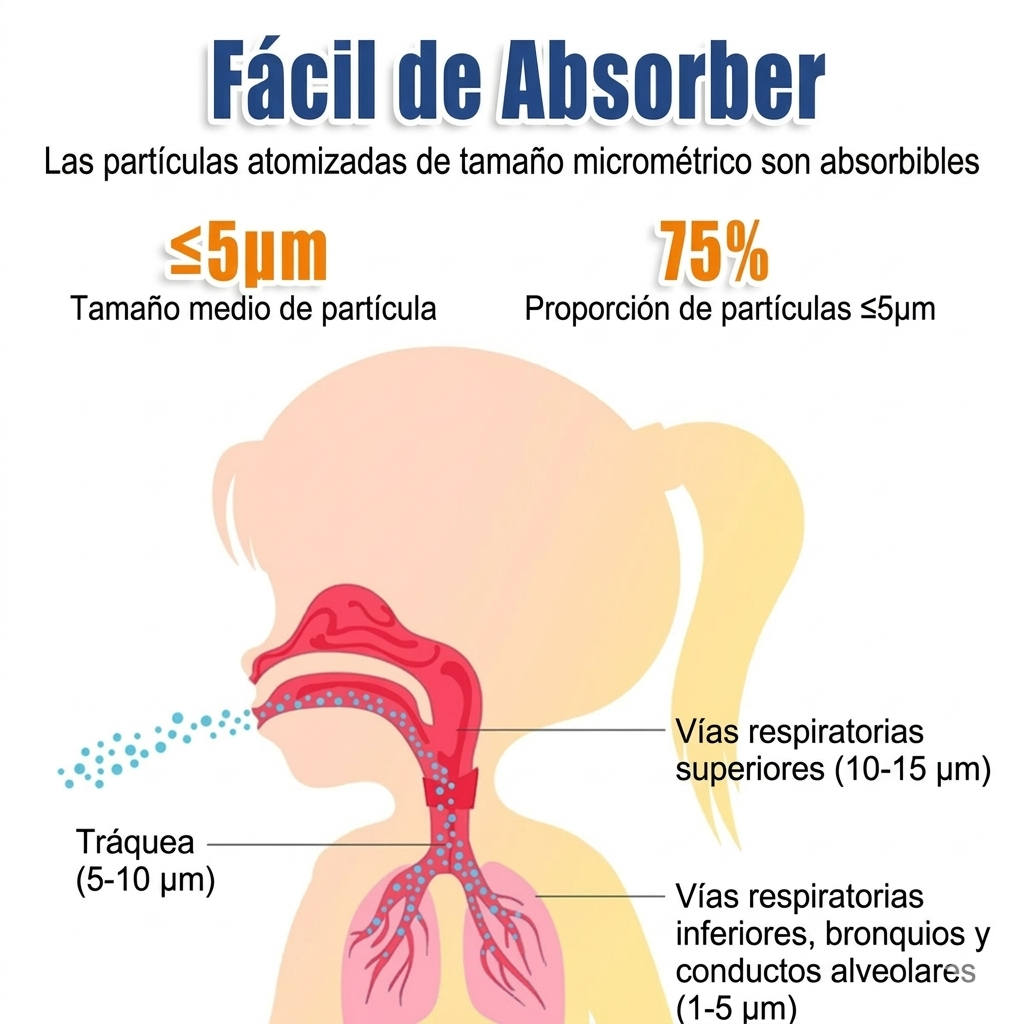 Nebulizador Portatil Niños Y Adultos Mesh Vaporizador