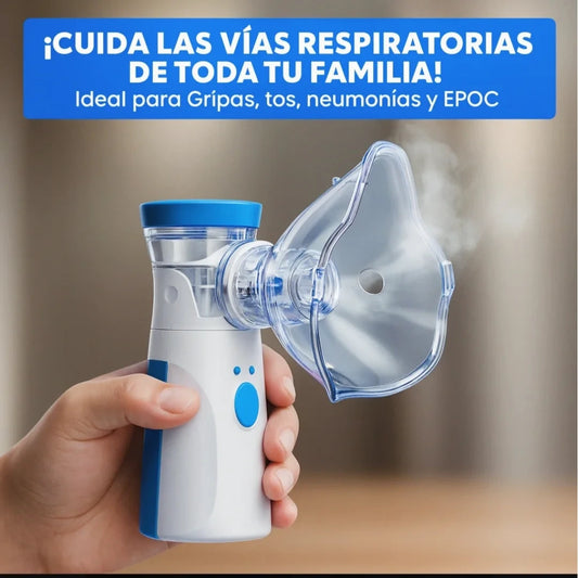Nebulizador Portatil Niños Y Adultos Mesh Vaporizador