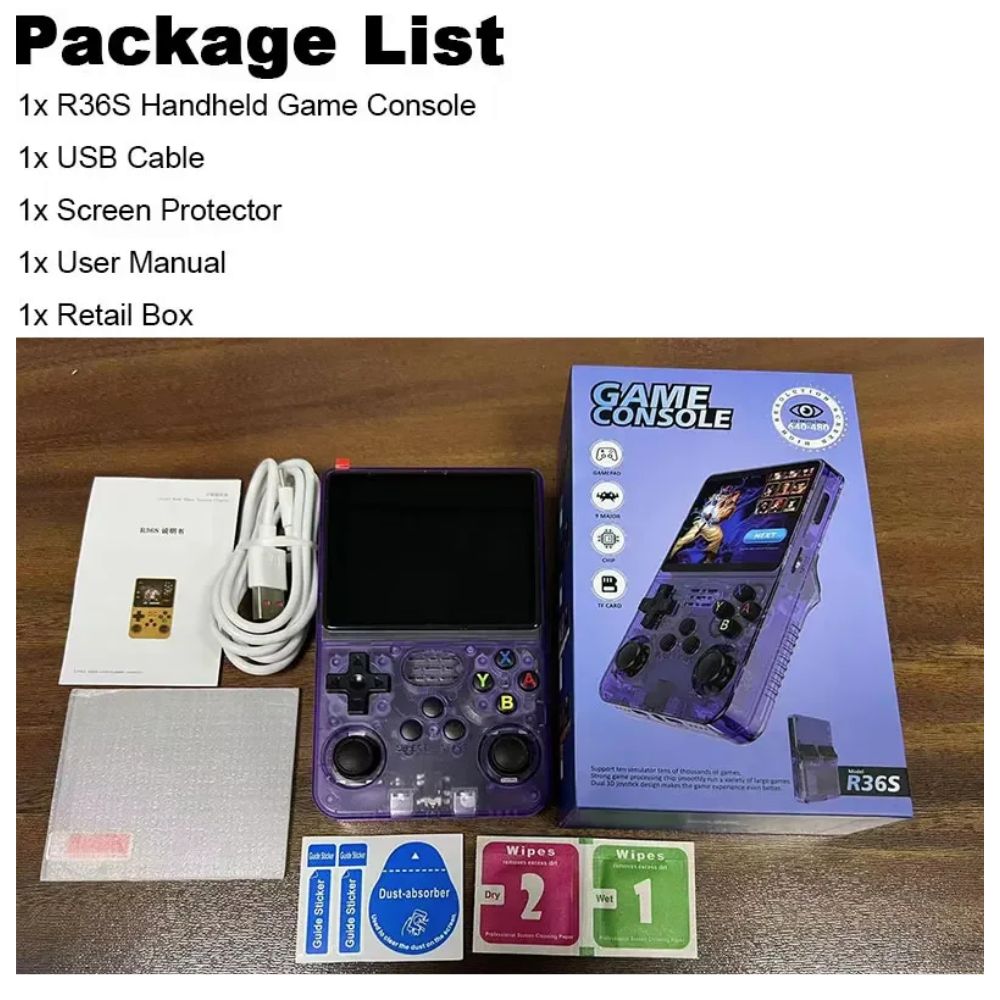 CONSOLA DE VIDEOJUEGOS PORTÁTIL RETRO