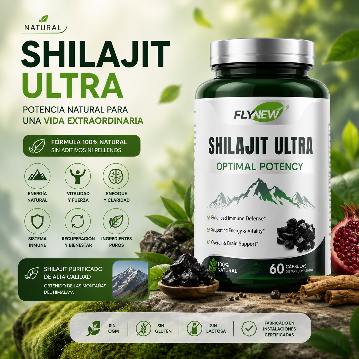 SHILAJIT ULTRA – POTENCIA NATURAL PARA TU ENERGÍA Y VITALIDAD
