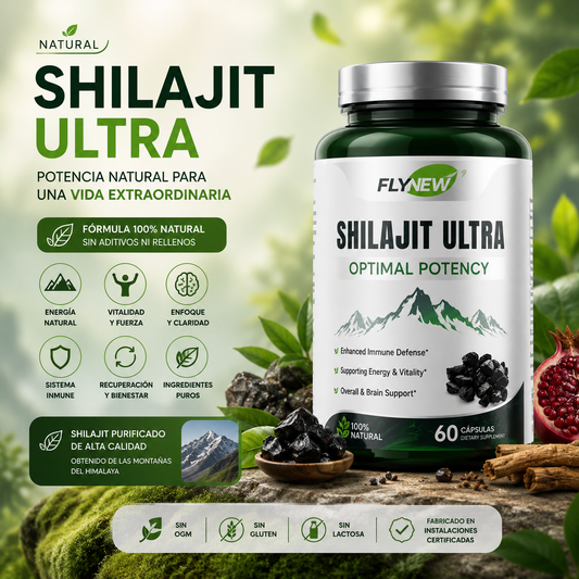 SHILAJIT ULTRA – POTENCIA NATURAL PARA TU ENERGÍA Y VITALIDAD